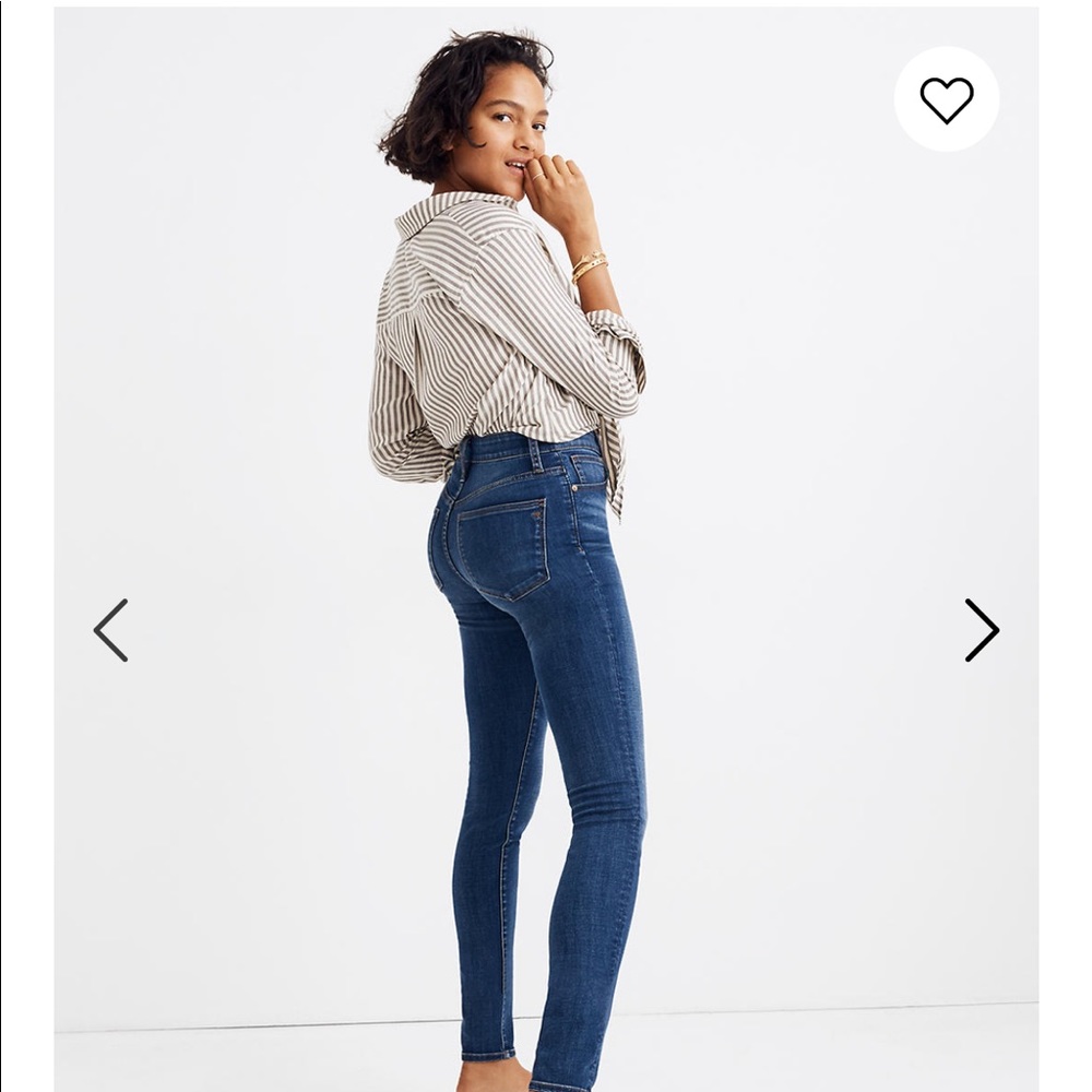 Madewell Curvy High Rise Skinny